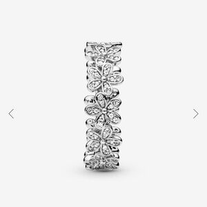 Pandora Daisy Flower Sterling Silver Ring